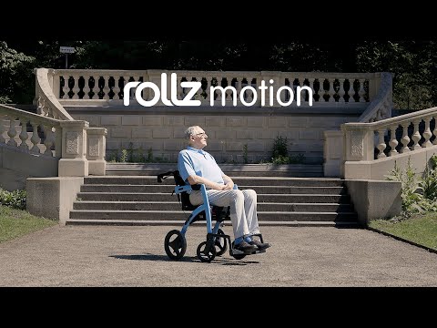 Rollz Motion² Rollator & Transport Chair – the 2-in-1 rollator walker and wheelchair
