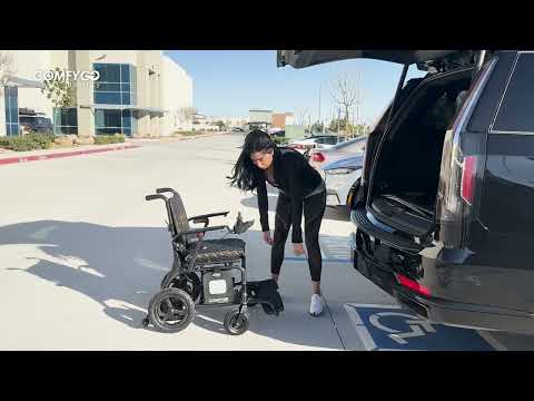 ComfyGo Phoenix Carbon Fiber Power Wheelchair — 29 lb – Comfygo - Phoenix Carbon Fiber | Ultra Lightweight Electric Wheelchair