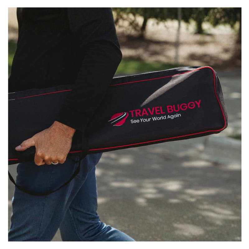 Extendable ramps in the carry bag