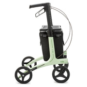 Rollz Air Carbon Fiber Rollator – Mint Green side profile