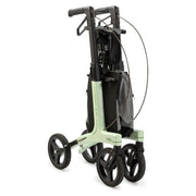 Rollz Air Carbon Fiber Rollator – Mint Green folded