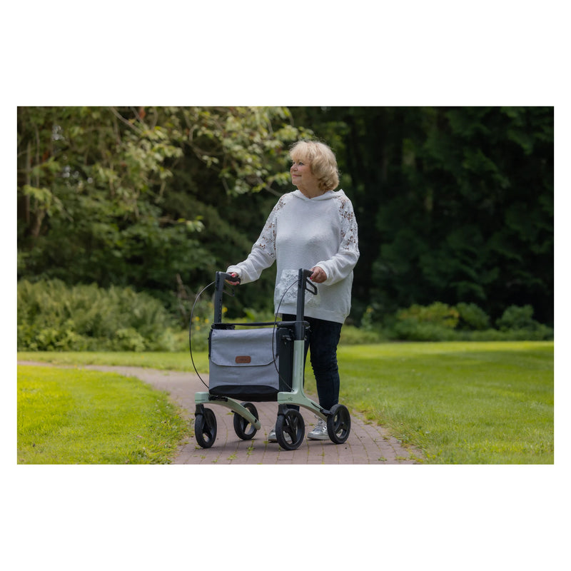 Rollz Air Carbon Fiber Rollator – out walking