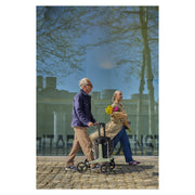 Rollz Air Carbon Fiber Rollator – outdoors