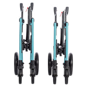 Rollz Motion2 Rollator & Transport Chair – regular and small sizes compared