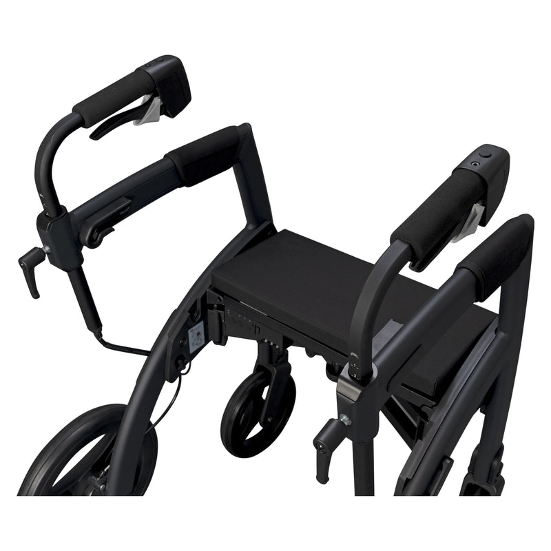 Rollz Motion Rhythm Rollator for Parkinsons – seat and hand grips