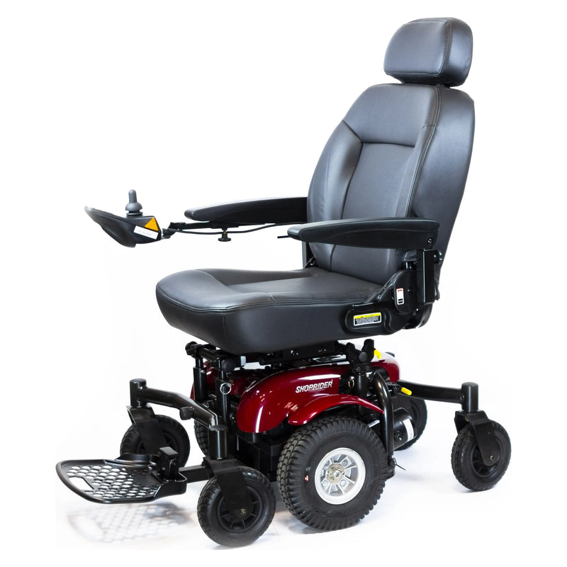 Shoprider 6Runner 10 power wheelchair – three quarter view