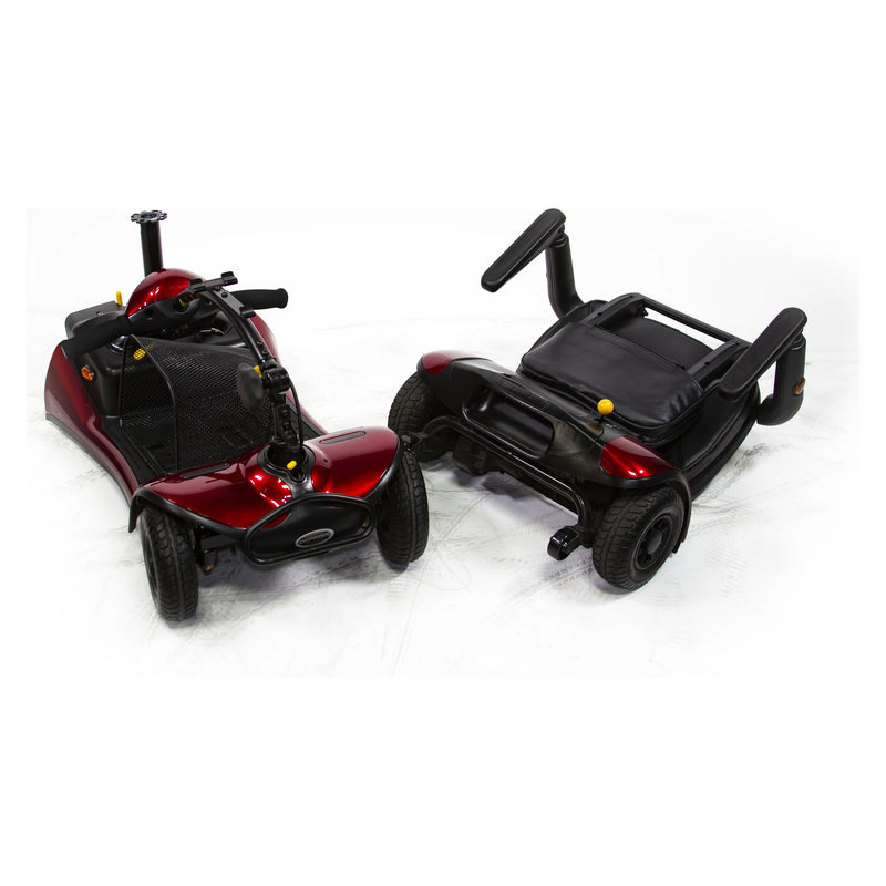Shoprider Dasher 4 mobility scooter – disassembled view