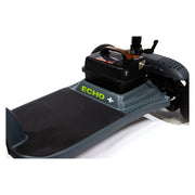 Shoprider Echo+ mobility scooter – rear view, battery pack