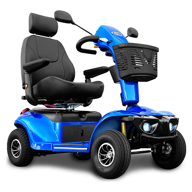 Shoprider Excursion mobility scooter – three quarter view