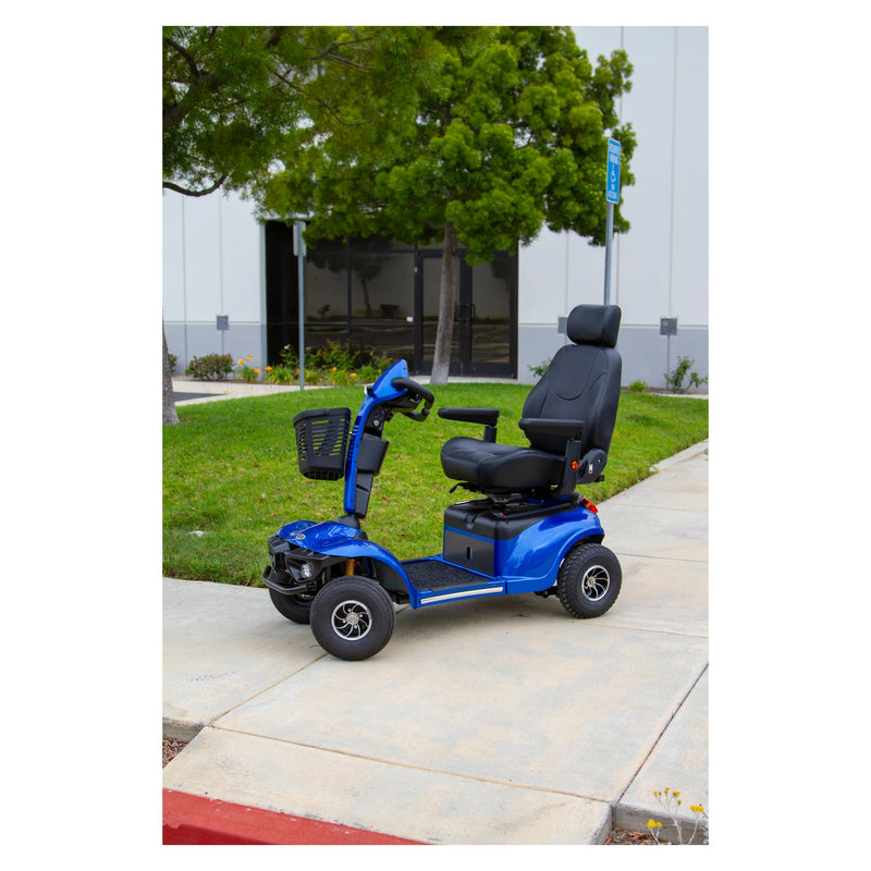 Shoprider Excursion mobility scooter – lifestyle view