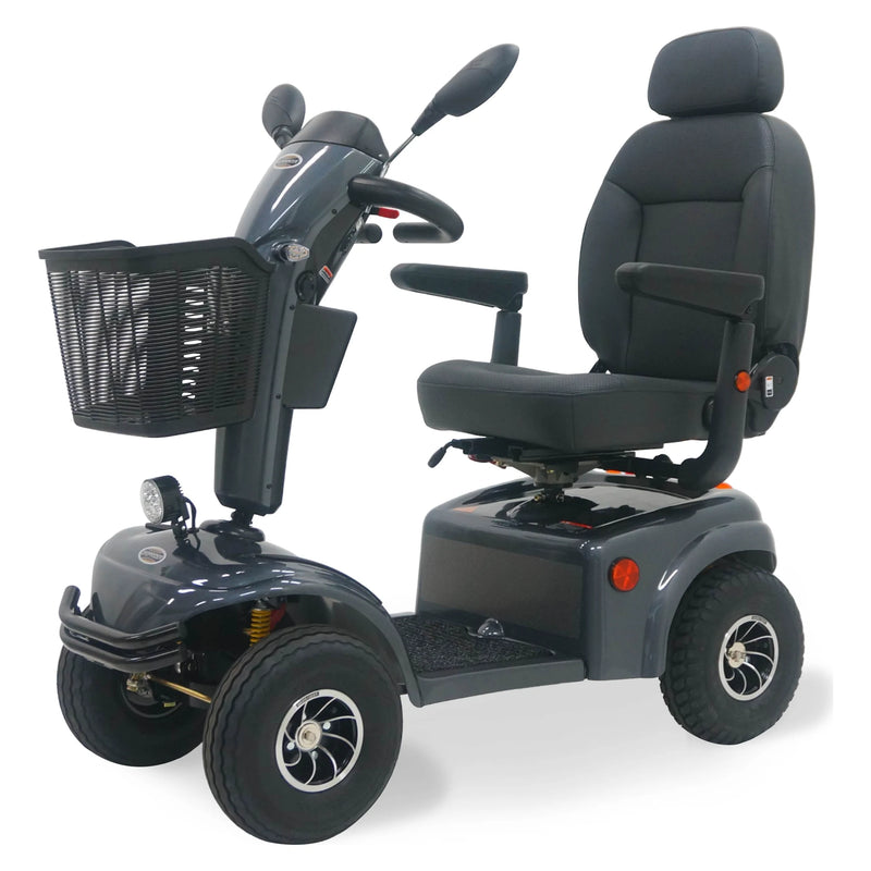 Shoprider Expedition XL4 mobility scooter – rear three quarter view