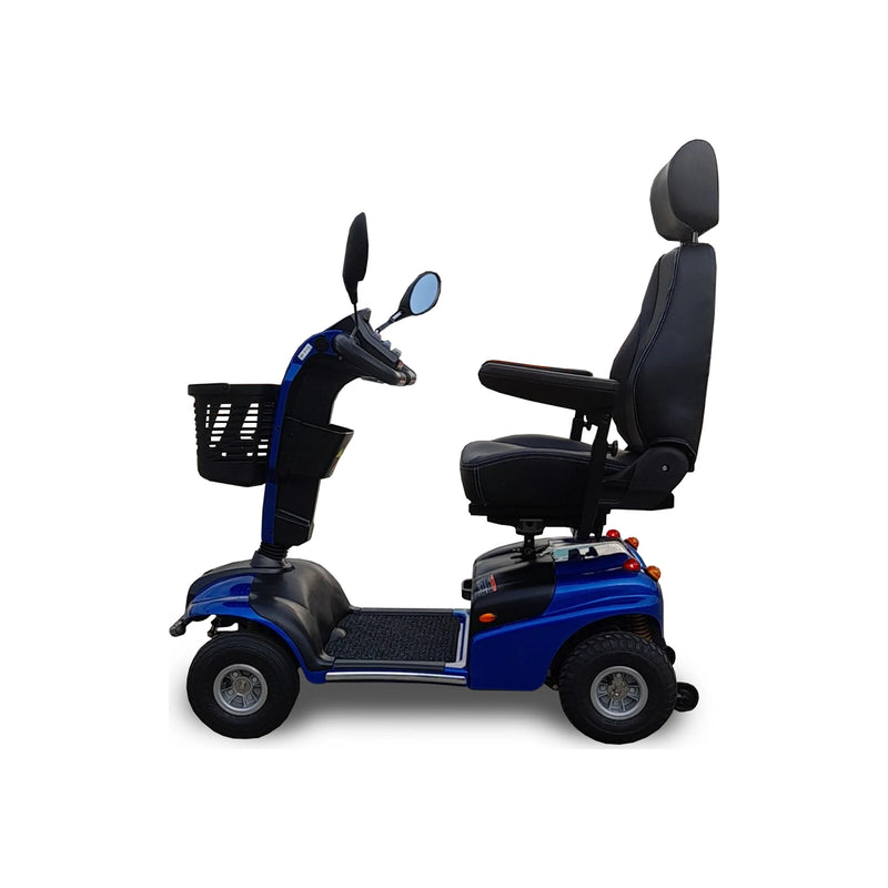 Shoprider Explorer mobility scooter – armrest adjustment