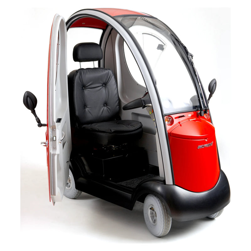 Shoprider Flagship cabin scooter – detail view