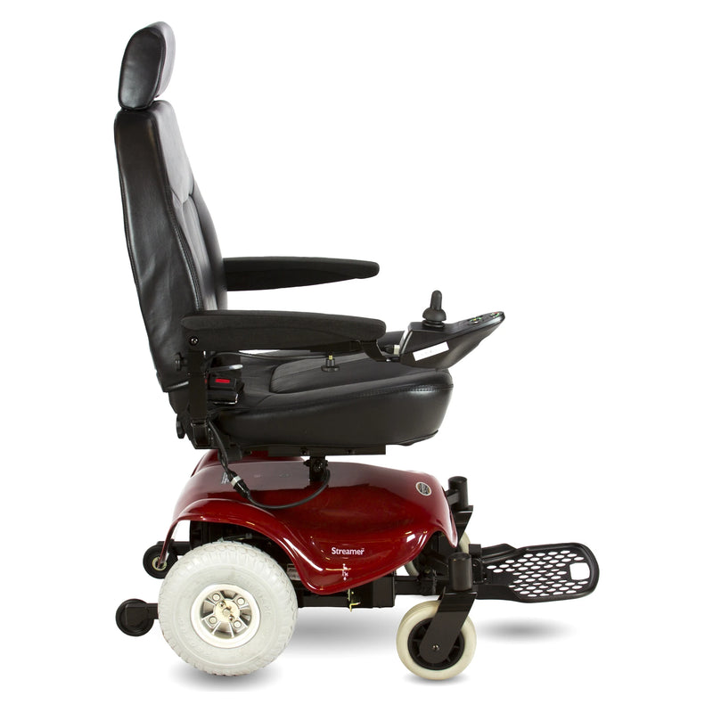 Shoprider Streamer Sport power wheelchair – three quarter view