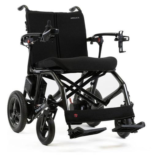 Travel Buggy AEROLUX 2 Comfort power wheelchair – three quarter view