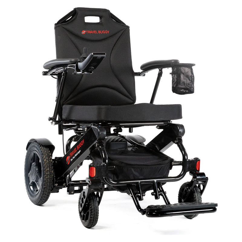 Travel Buggy CITY2PLUS HD power wheelchair – black frame