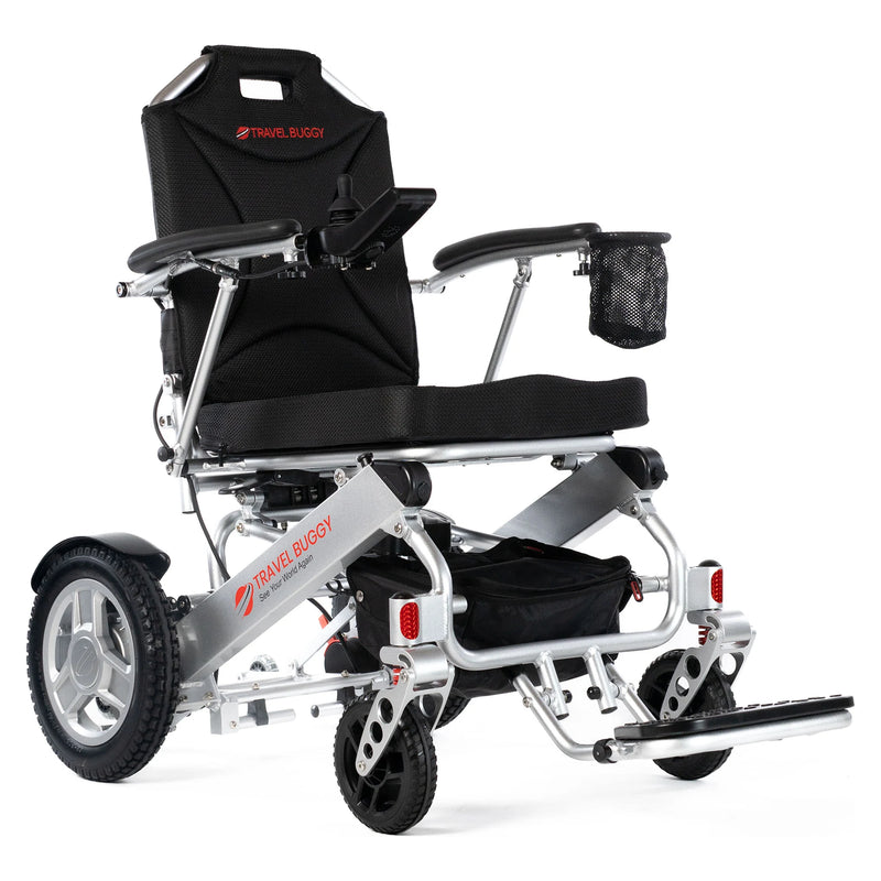 Travel Buggy CITY2PLUS HD power wheelchair – silver frame