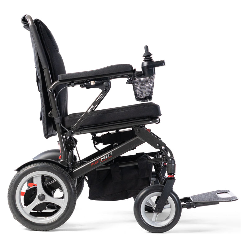 Travel Buggy DASH3 power wheelchair – side view