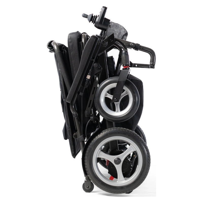 Travel Buggy DASH3 power wheelchair – folded