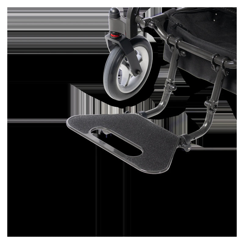 Travel Buggy DASH 3 power wheelchair – footrest