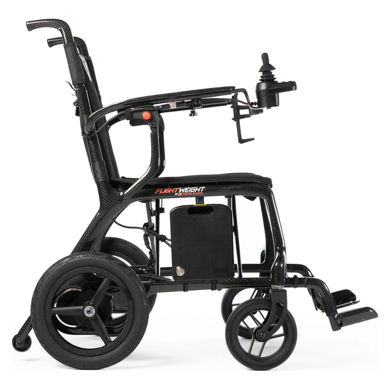 Travel Buggy F24 Carbon Ultra power wheelchair – side view