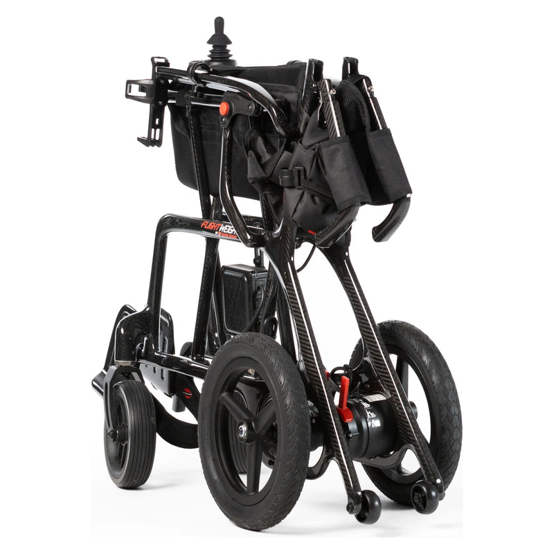 Travel Buggy F24 Carbon Ultra power wheelchair – folded