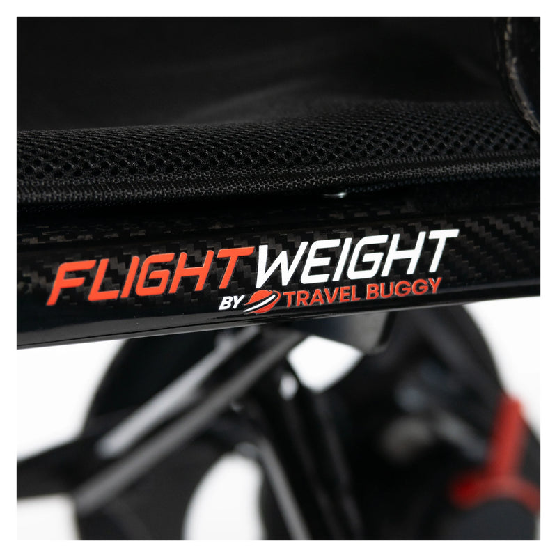 Travel Buggy F24 Carbon Ultra power wheelchair – Flightweight branding