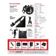 Travel Buggy F24 Carbon Ultra power wheelchair – brochure specifications page