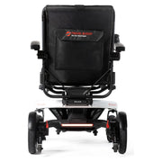 Travel Buggy Grand Tourer power wheelchair – rear view, matte white