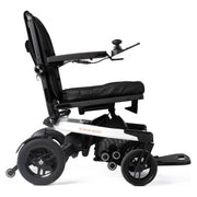 Travel Buggy Grand Tourer power wheelchair – side view, matte white