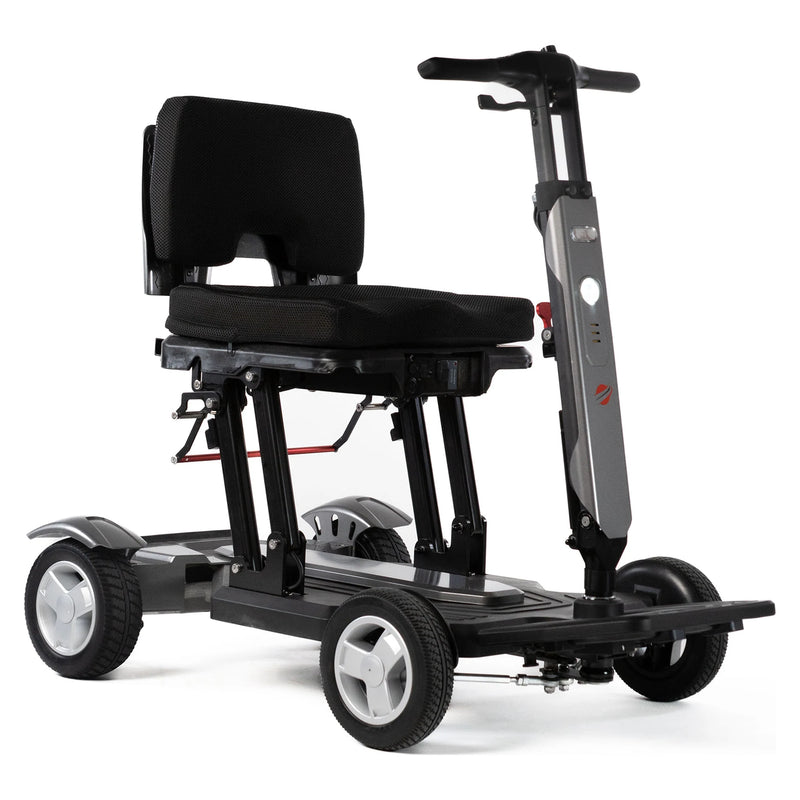 Travel Buggy Helix folding scooter – three quarter view