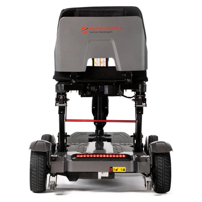 Travel Buggy Helix folding scooter – rear view