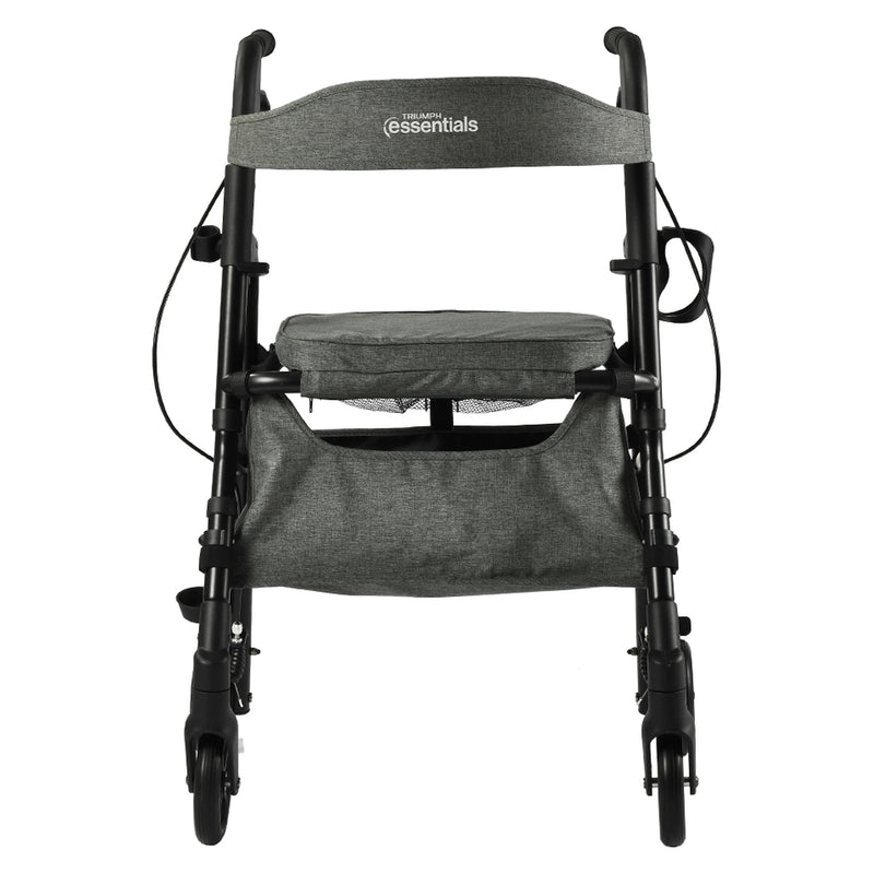 Triumph Essentials rollator with basket – seat and basket