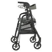 Triumph Essentials rollator with basket – side profile
