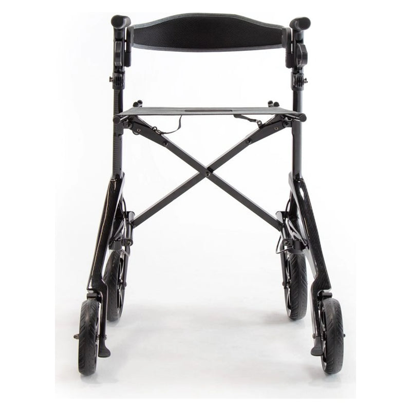 Triumph Maverick carbon fibre rollator – seat detail