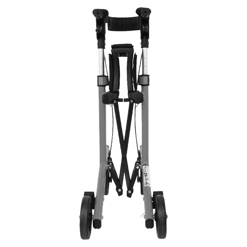 Triumph Mini rollator – folded, stands upright