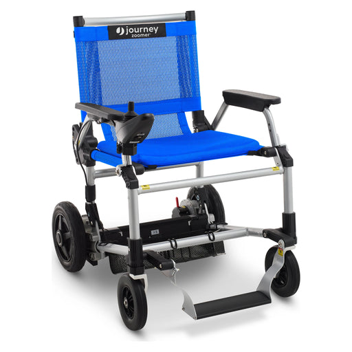 Journey Zoomer power chair – blue view
