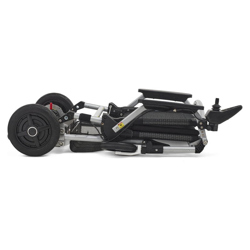 Journey Zoomer power chair – folded, side